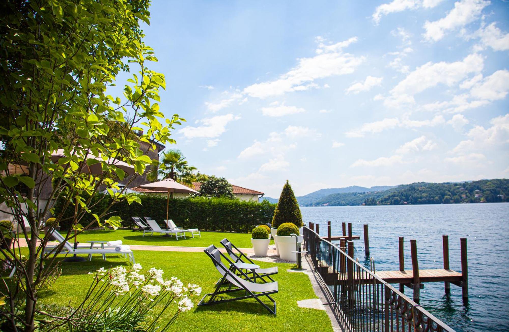 Апартаменты Bifora65 Flats And Garden - Lakeview Орта-Сан-Джулио Экстерьер фото